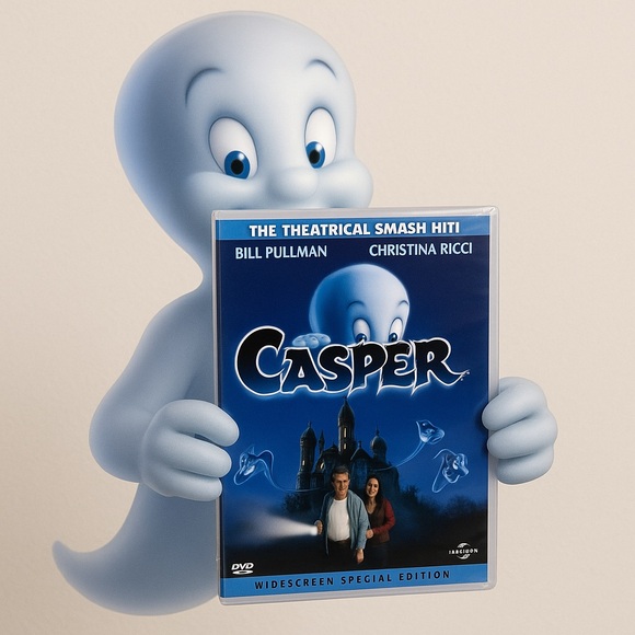 ⭐️ 190. Casper (1995) DVD Widescreen Special Edition New Sealed Bonus Features - Picture 1 of 5